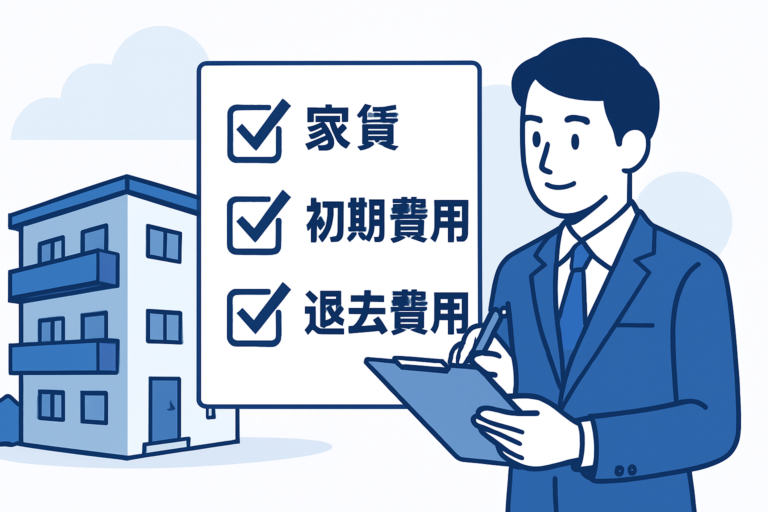 社宅の費用を整理するチェックリスト：家賃・初期費用・退去費用の実務手順